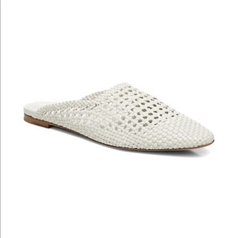 Vince
Barrett Woven Leather Mules